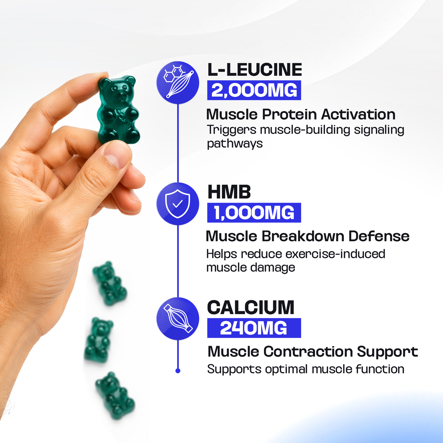 HMB L-Leucine Gummies