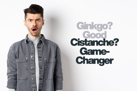 Ginkgo? Good. Cistanche? Game-Changer.